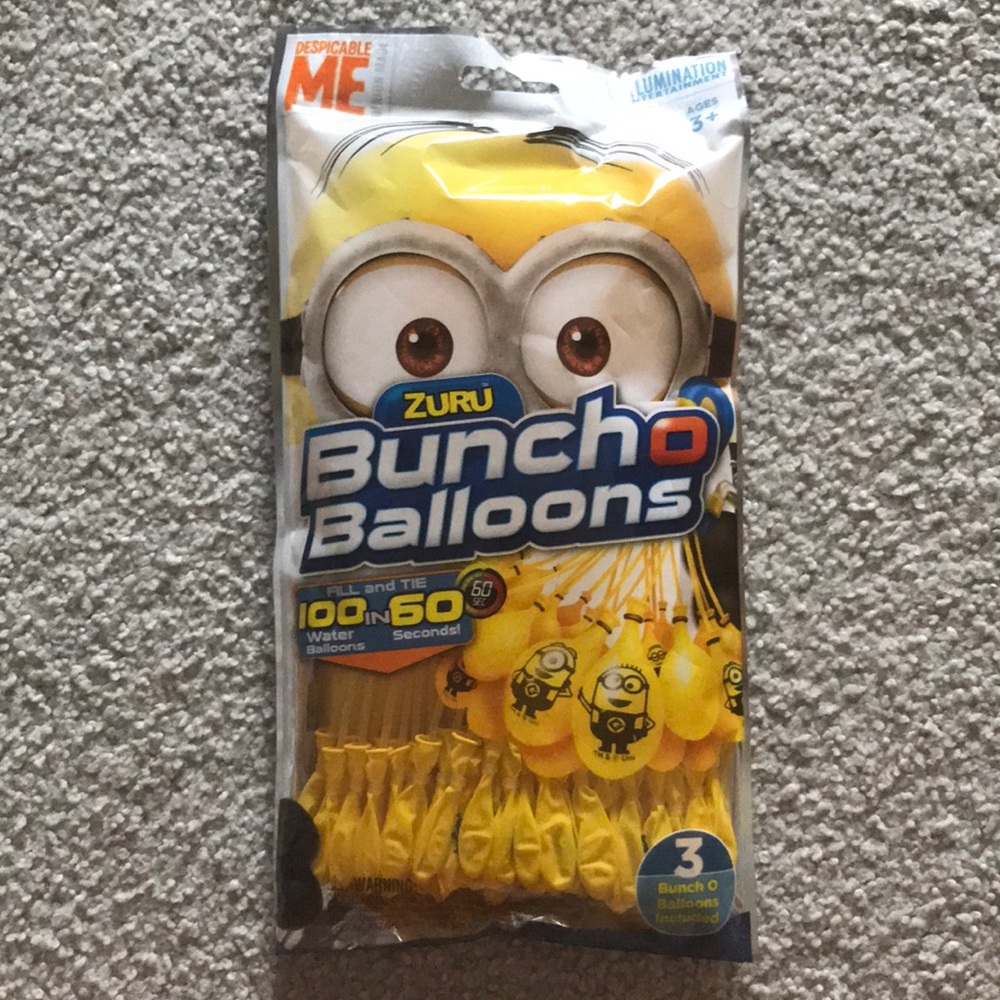 Never opened bunch o balloons